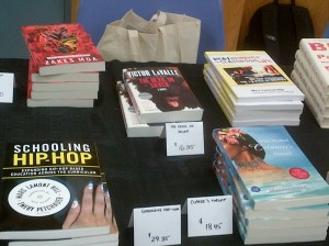 Books for sale at Brooklyn's National Black Writer's Conference 2014 