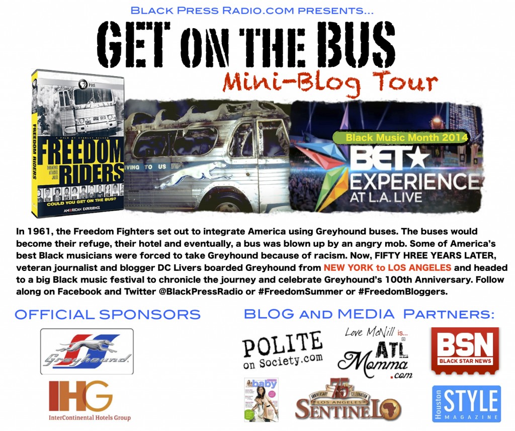 Get On The Bus Tour Flyer 