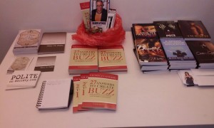 The Author's Table At Blogger Week 2015