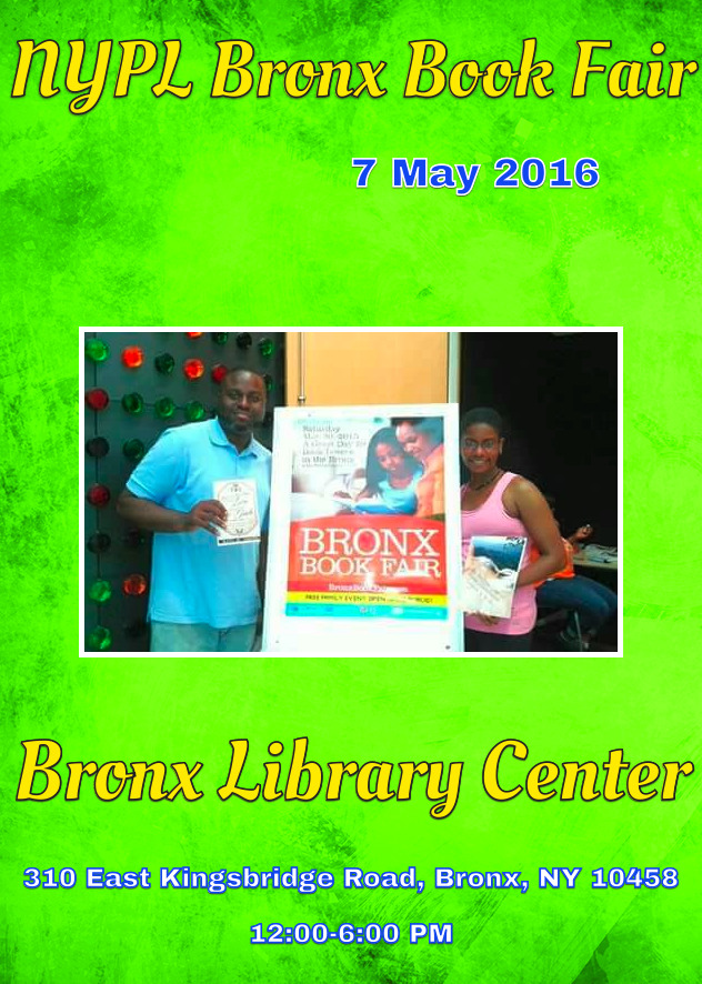 Meet Marc and Taneeka at the Bronx Book Fair 2016!