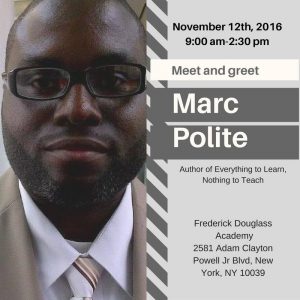 Marc Polite To Be At ABENY Conference 2016 in Harlem 