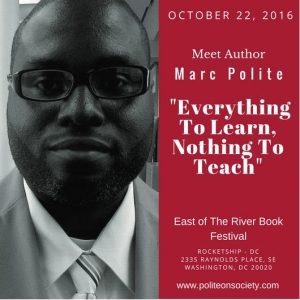 Marc W. Polite @ East of The River Book Festival 